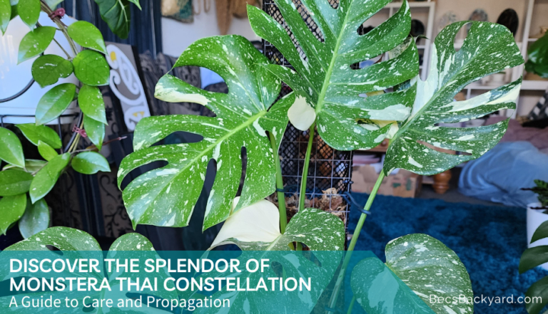 Monstera Thai Constellation: A Guide to Care and Propagation