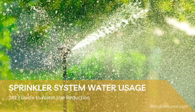 Sprinkler System Water Usage Revealed