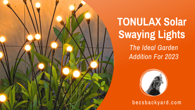 TONULAX Solar Swaying Lights : The Ideal Garden Addition For 2023