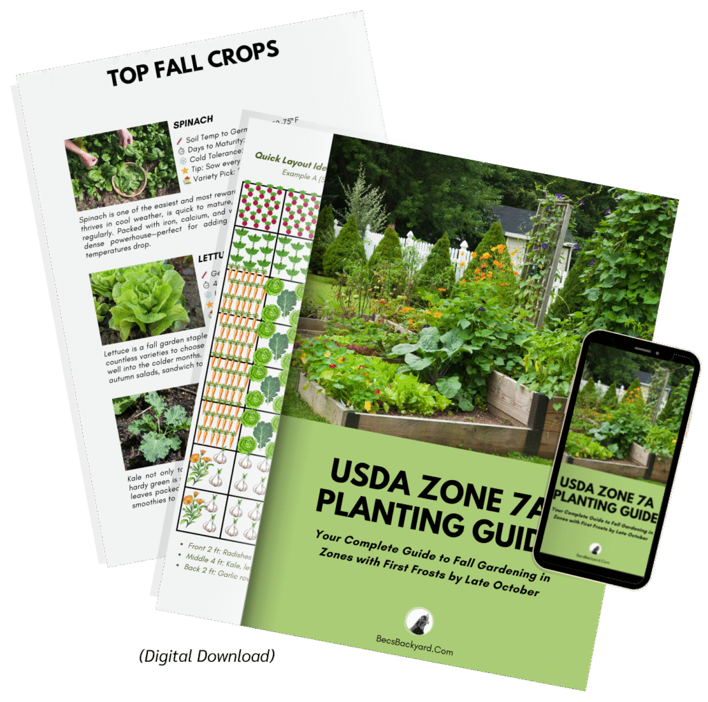Zone 7a Fall Planting Guide 1
